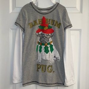 Girls Christmas tee